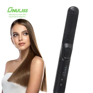 Hair Straightener Professional 2 In 1 Hair Curler Hot Sale Anti-Scalding Ceramic Flat Irons Wholesale New Ptc Hair Straightener