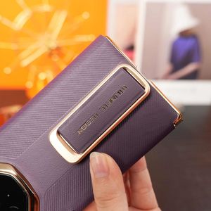 เคสโทรศัพท์สำหรับ Huawei MateXTS/XT แบบพับสามตอน, ป้องกันบานพับสองชั้น, สายคล้องข้อมือแบบพับได้, ขาตั้งหมุนได้ - Product Image 6