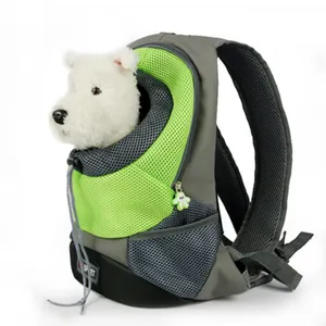 Mochila De Transporte para mascotas, accesorio frontal ajustable para gatos y perros, bolsa de viaje, jaula de cartón