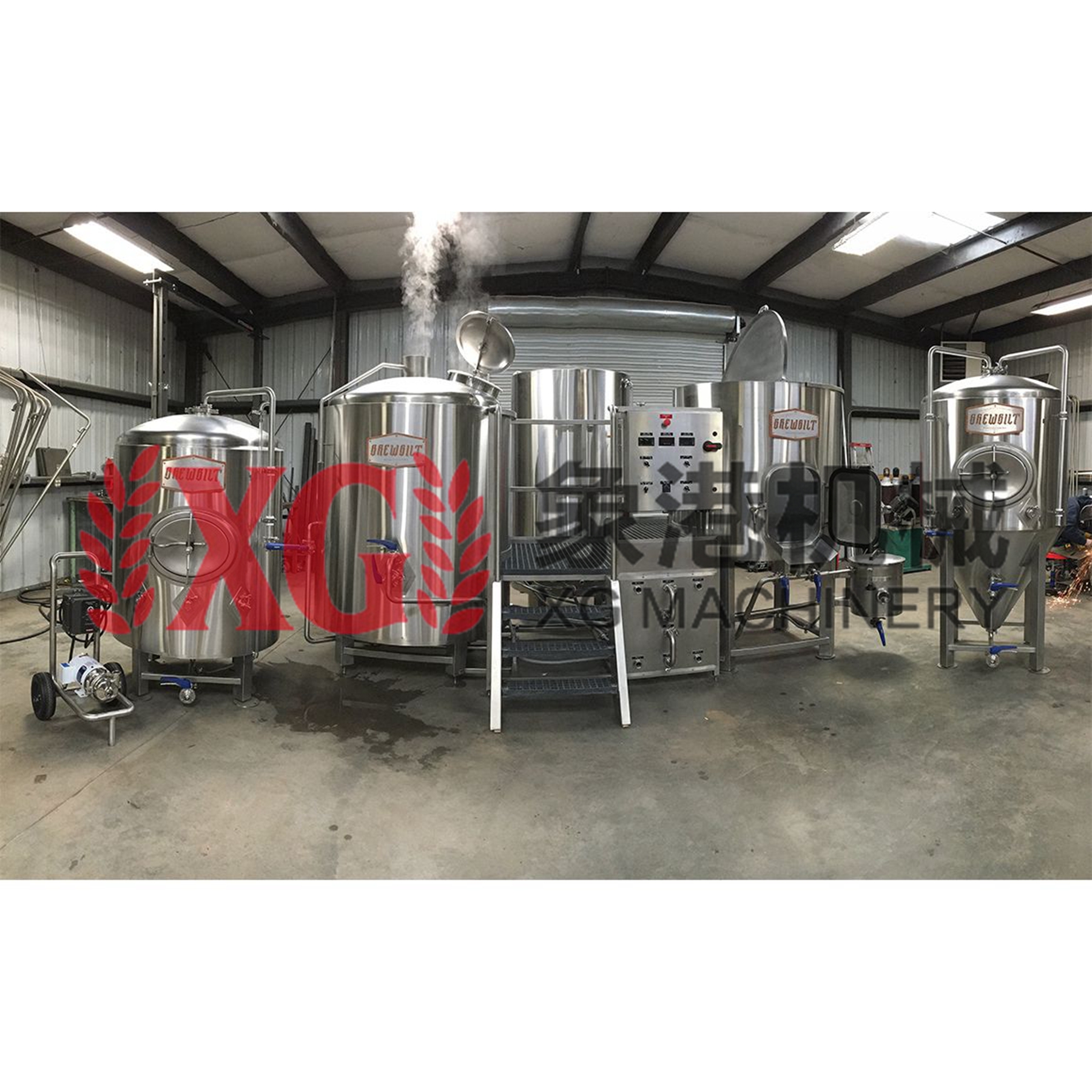 5000lts Пивоваренная машина, коммерческое пивоваренное оборудование