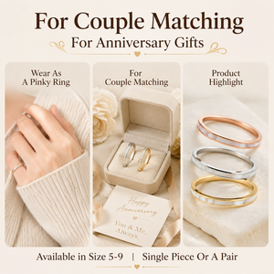Fashion 316L Stainless Steel <b>Thin</b> Stackable <b>Ring</b> 18K Gold Plated Inlaid Natural Shell Band <b>Ring</b> For wholesale purchase - Product Image 6