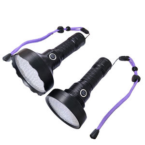 Senter <span class=keywords><strong>LED</strong></span> <span class=keywords><strong>UV</strong></span> tipe-c 20W, senter Ultraviolet 395nm, lentera cahaya hitam, isi ulang daya USB 128 100 <span class=keywords><strong>LED</strong></span> - Product Image 6