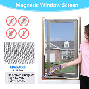 Kit de moustiquaire magnétique pour fenêtre, facile à installer, moustiquaire pour porte et fenêtre - Product Image 6
