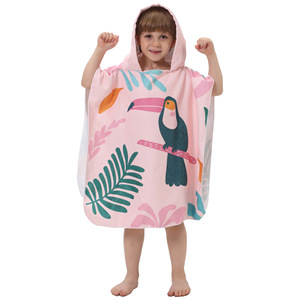 MB066 Baño unicornio Toallas <span class=keywords><strong>Frozen</strong></span> <span class=keywords><strong>Toalla</strong></span> <span class=keywords><strong>de</strong></span> baño Poncho Toallas <span class=keywords><strong>de</strong></span> microfibra para niños Niñas unicornio - Product Image 2