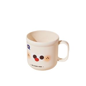 ถ้วยแปรงสีฟันลายการ์ตูนน่ารักสำหรับเด็ก ถ้วยน้ำยาบ้วนปากขนาดเล็กเกรดอาหารพร้อมที่จับและฝาปิดสำหรับเด็กชายและเด็กหญิง - Product Image 3