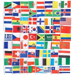 Bandiera nazionale promozionale disponibile su ordinazione 3x5 ft bandiera del paese bandiere volanti del paese del mondo