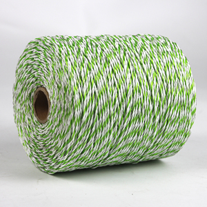 Fil électrique haute visibilité en PEHD pour clôture, résistant aux intempéries, robuste, pour le bétail, les chevaux, les taureaux, l'élevage en pâturage - Product Image 3