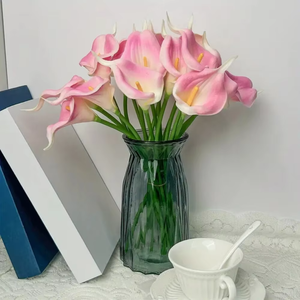 Eleganti Calla Artificiali in Plastica - <span class=keywords><strong>Fiori</strong></span> Realistici per Matrimoni, Natale, Soggiorno, Camera da Letto, Tavolo da Pranzo, Decorazioni per la Casa - Product Image 5