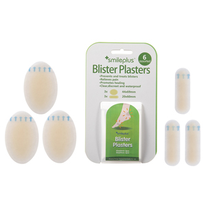 Plester Blister Hidrokoloid Perawatan Kaki Plester Bantalan Blister Tahan Air - Product Image 1
