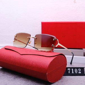 Lunettes <span class=keywords><strong>de</strong></span> <span class=keywords><strong>soleil</strong></span> sans monture à coupe diamant, polarisées, <span class=keywords><strong>de</strong></span> luxe, tendance 2025, pour hommes et femmes, protection UV400, haute qualité, logo personnalisé - Product Image 4