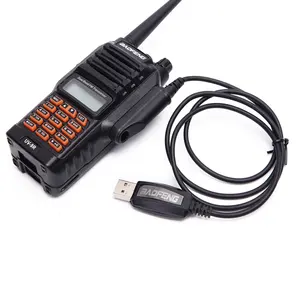 Cavo di programmazione USB UV-9R PLUS PRO A58 Walkie Talkie Data Kabel Program cavo T9 Aprs Software di programmazione Baofeng H530