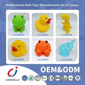 Jouet de bain flottant pour bébé Chengji Doctor Duck, ensemble de jeu de bain d'été, <span class=keywords><strong>canard</strong></span> infirmière mignon en PVC avec sifflet et son de bébé - Product Image 5