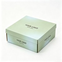 Boîtes d'emballage en carton ondulé de haute qualité, personnalisables avec logo, recyclables, pour chapeaux, vêtements, chaussures, et boîtes cadeaux pour chaussures.