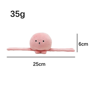 HY7 mignon petit poulpe animal en peluche jouets en peluche poulpe rose en peluche porte-clés pendentif poupées - Product Image 5