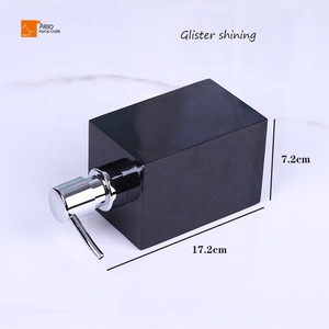 Accessoires de salle de bain en polyrésine <span class=keywords><strong>Glister</strong></span> Distributeur de savon à vaisselle peint brillant et bouteille de lotion pour les mains Résine personnalisée pour hôtels - Product Image 5