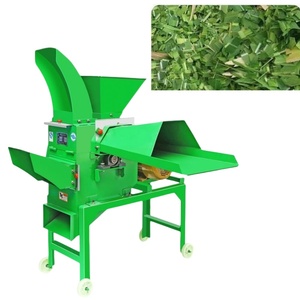 Machine électrique multifonctionnelle pour la transformation des aliments secs et humides pour porcs et bovins, déchiqueteuse de paille, tondeuse à aliments pour animaux - Product Image 1