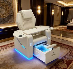 New model beauty salon nail salon eyelash extension salon massage chair with electric function foot bath chair for spa salon - Product Image 4