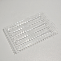 Étui à cigarettes 5 emplacements à fermeture rapide, emballage plastique blister, compatible avec les cigarettes roulées de taille 1 1/4
