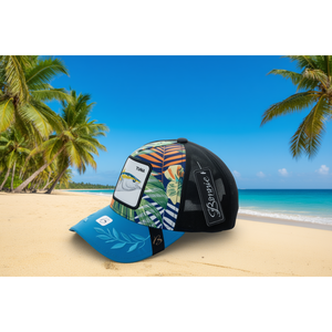 Gorra Trucker Bonnie de 6 Paneles, Malla Transpirable, Gorra de Playa Unisex, Primavera Verano, Casual, para Adultos, con Diseño Bordado - Product Image 2