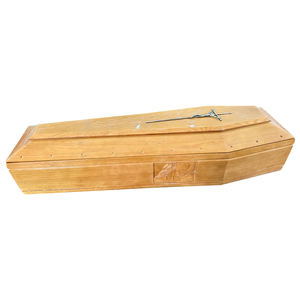 Ataúd Ecológico Biodegradable Premium para Adultos, de Madera Sólida Europea, Personalizable para Entierro Digno y <span class=keywords><strong>Despedida</strong></span> Ternera de un Ser Querido - Product Image 4