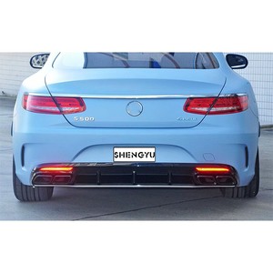 Kit Carrozzeria per Paraurti Auto per Benz S Coupé C217/W217 Aggiornamento allo Stile S65/S63 AMG - Product Image 6
