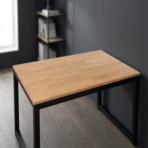 Plateau de table à manger en chêne massif de style antique pour utilisation commerciale rétro dans les restaurants - Product Image 2