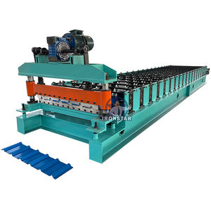 비용 효율적인 자동 지붕 패널 롤 성형 기계 금속 시트 지붕용 수출 준비 완료 - Product Image 1