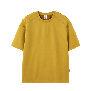 Fall Shoulder <b>T</b>-<b>Shirt</b> 2026 Spring/Summer New Product American Loose Heavy Short Sleeve Men - Product Image 2