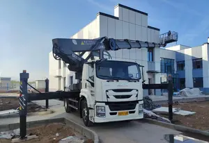 Manufacturer JIUHE Aerial Lift Truck 25m 29m 31m 33m 40m With Operation Work Platform FAW Chassis High Height Work Vehicle