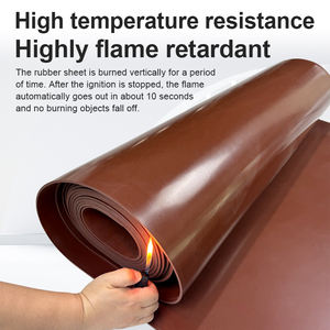 100% 버진 비톤 블랙 70 듀로 고무 시트 개스킷 시트 롤 FKM FPM 불화탄성체 FKM 고무 시트 - Product Image 4