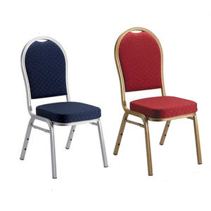 Fauteuil de Réception Empilable en Métal, Vente en Gros, Super Promotion, Pas Cher, pour Mariage, Hôtel, Restaurant - Product Image 2