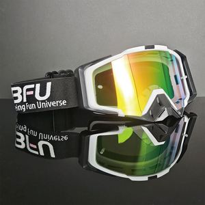 FBFU - Casco Deportivo Profesional para Motocicleta, Resistente al Viento, para <span class=keywords><strong>Hombre</strong></span>, con Gafas de Motocross y Lentes Intercambiables - Product Image 2