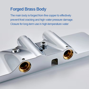 Sistema <span class=keywords><strong>Doccia</strong></span> a Vista di Grado Architettonico con <span class=keywords><strong>Soffione</strong></span> <span class=keywords><strong>Doccia</strong></span> a Doppia Funzione e Miscelatore in Ottone Anti-Calcare - Product Image 6