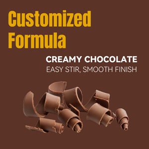 QINSHANTANG özel çikolata proteini tozu organik <span class=keywords><strong>Vegan</strong></span> bitki bazlı mantar takviyesi yetişkinler için özel etiket vitaminleri - Product Image 4