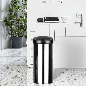 <span class=keywords><strong>Cubo</strong></span> <span class=keywords><strong>de</strong></span> <span class=keywords><strong>Basura</strong></span> Redondo <span class=keywords><strong>de</strong></span> Acero Inoxidable <span class=keywords><strong>con</strong></span> <span class=keywords><strong>Sensor</strong></span> <span class=keywords><strong>de</strong></span> <span class=keywords><strong>30</strong></span> <span class=keywords><strong>Litros</strong></span> (8 Galones) - Product Image 3