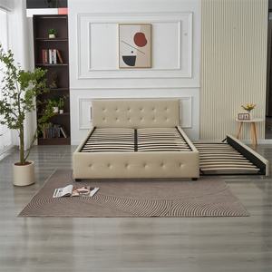 <span class=keywords><strong>Lit</strong></span> rembourré <span class=keywords><strong>de</strong></span> luxe au design moderne et minimaliste, avec <span class=keywords><strong>lit</strong></span> <span class=keywords><strong>gigogne</strong></span>, <span class=keywords><strong>lit</strong></span> confortable <span class=keywords><strong>de</strong></span> haute qualité disponible en tailles Queen, Double et Simple - Product Image 5