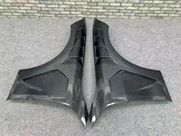 Guardabarros Delantero de Fibra de Vidrio de Alta Calidad con Estilo Ventilado, Kit de Carrocería para Serie 4 G22 G23 G26, Modificación/Actualización