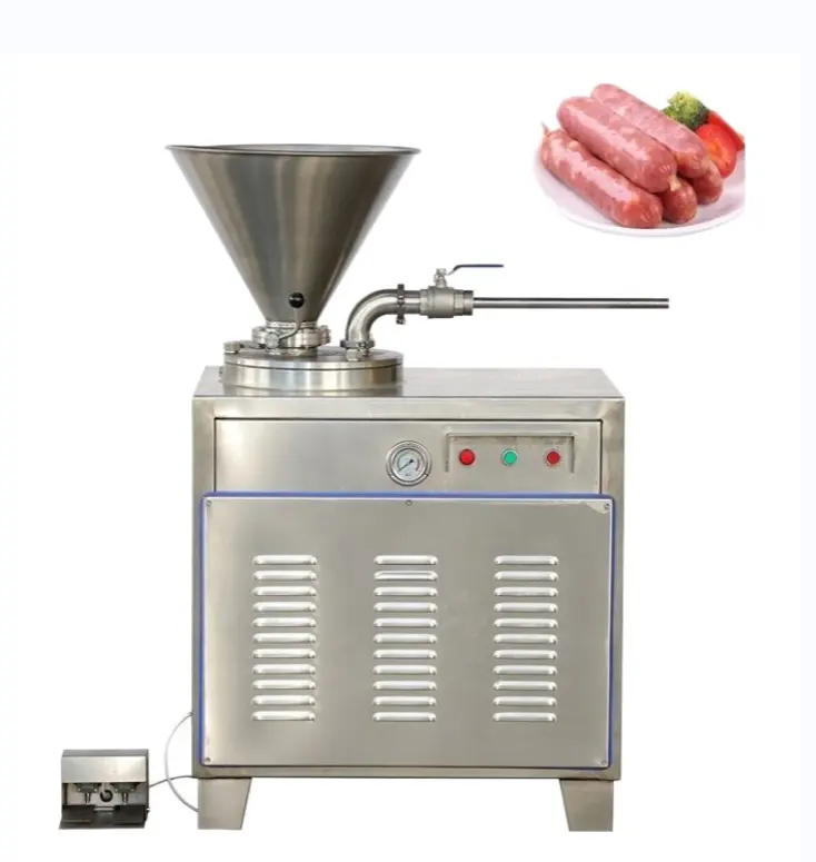 Stainless Steel Sausage And Ham Stuffer Making Machine Restaurant Hot Dog Forming Machines