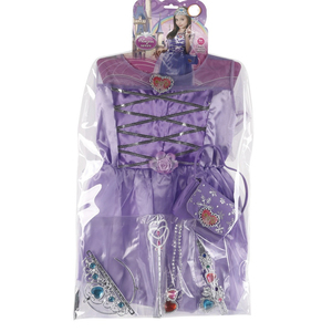 Enfants <span class=keywords><strong>carnaval</strong></span> Halloween fête princesse robe habiller fleur fille Cosplay déguisement avec bijoux jouet - Product Image 1