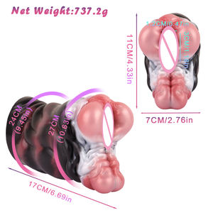Masturbador Masculino de Fantasía, Diseño de Tapir Malayo, Onahole de Silicona Suave, Juguete Sexual para Hombres, Vagina de Bolsillo, Estimulador para Adultos - Product Image 6