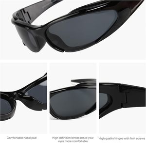 <b>Eyewear</b> 3 Interchangeable Lenses Outdoor Unisex Shooting Glasses UV400 Protection Goggle - Product Image 4