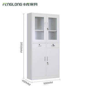 ตู้เก็บเอกสารโลหะทันสมัยขายดีที่สุดโซลูชันตู้เสื้อผ้าเหล็กทนทานสำหรับใช้ในสำนักงานและบ้านสำหรับคลังสินค้าในโรงเรียน - Product Image 3