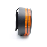 Feux de signalisation LED 12/24V E-Mark ECE R65, lumière ambre clignotante, signal d'avertissement, base magnétique, câble enroulé pour camion, tracteur, urgence