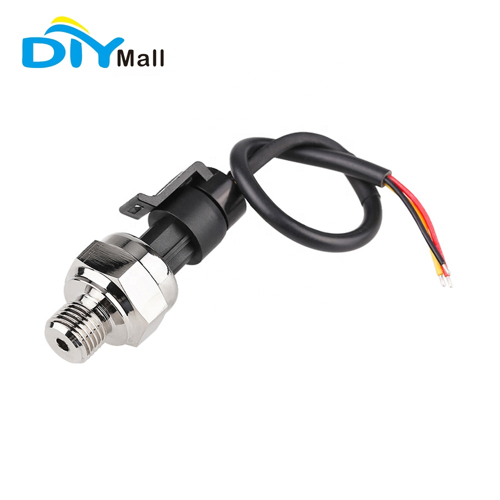 Датчик давления DIYmall 0-0,5 МПа, датчик давления воздушного компрессора G1/4, 5 в постоянного тока, для масла, топлива, газа, воды