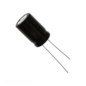 Original Through Hole 33 uF SEK330M016ST CAP ALUM 33UF 20% 16V RADIAL TH <b>Capacitor</b> - Product Image 1