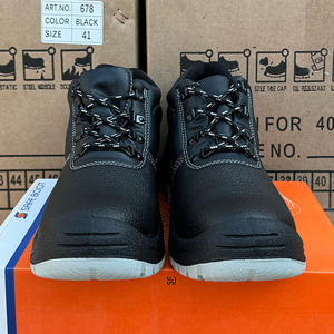 LIGHT BEARER 678 Industrial Safety Shoes Waterproof Leather Work <strong>Boots</strong> for Men's Mining Construction <strong>Security</strong> Botas De Seguridad - Product Image 3