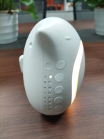Berceau portable pour bébé en forme d'oiseau, rechargeable par USB, pour les voyages, avec musique Bluetooth, vibrations douces, lumière LED