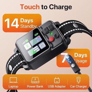 Lcy ljgy Wireless <b>Dog</b> Fence <b>Collar</b> Zf500 Gps Rechargeable Adjustable Range For Small Medium <b>Large</b> <b>Dogs</b> - Product Image 5