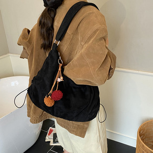 Bolsos de Hombro Grandes para Mujer, Otoño 2026, Nuevos, de Gamuza con Estampado de Leopardo, Temperamento Salvaje y Moderno - Product Image 3