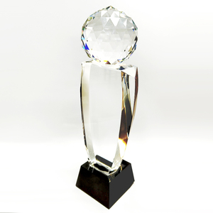 Medaglia d'onore del duello di punta del campionato globale di E-sport <span class=keywords><strong>testimone</strong></span> della sfera di cristallo chiaro che scorre targa di vetro stampata UV per regali di benvenuto - Product Image 2